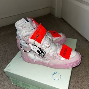 OFF-WHITE 3.0 OFF COURT LEATHER WHITE PINK‼️‼️